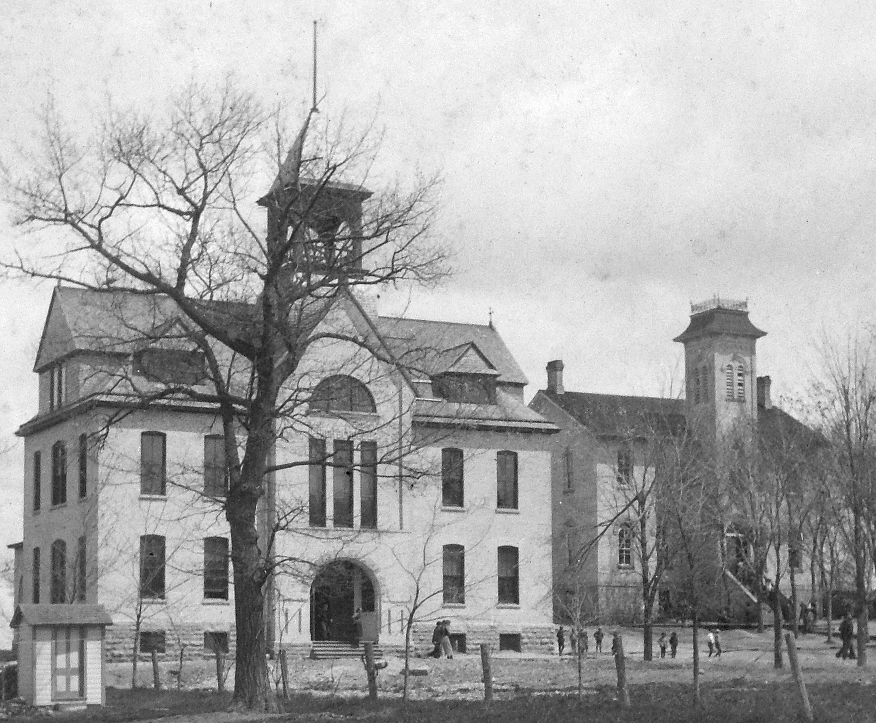 1892 High School Building circa 1900